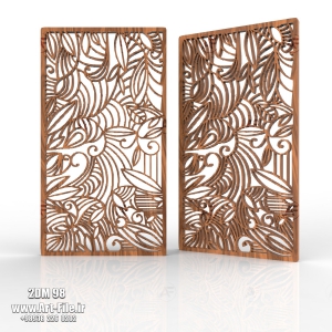 فروش فایل دوبعدی پنل ( مشبک ) 2DM98