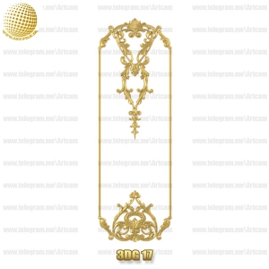 فروش فایل سه بعدی گل دکوری 3Dg17