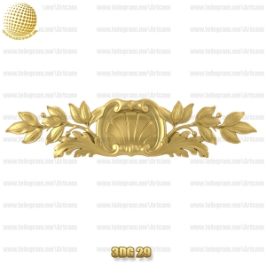 فروش فایل سه بعدی گل دکوری 3Dg29