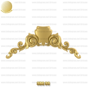 فروش فایل سه بعدی گل دکوری 3Dg30