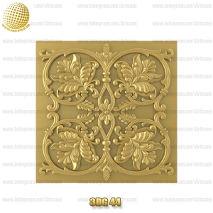 فروش فایل سه بعدی گل دکوری 3Dg44