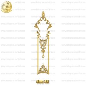 فروش فایل سه بعدی گل دکوری 3Dg48