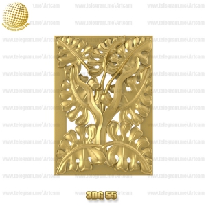 فروش فایل سه بعدی گل دکوری 3Dg55