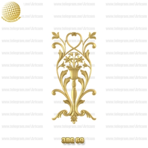 فروش فایل سه بعدی گل دکوری 3Dg69