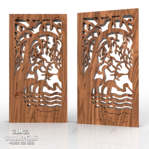 فروش فایل دوبعدی پنل ( مشبک ) 2DM23