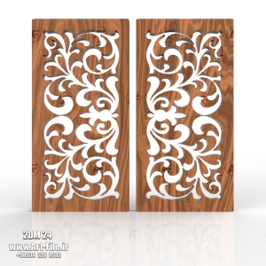 فروش فایل دوبعدی پنل ( مشبک ) 2DM24