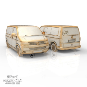 فروش فایل سه بعدی ماکت ماشین ون فلوکس واگن 3DCar11