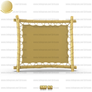 فروش فایل سه بعدی فریم و قاب آینه 3df62