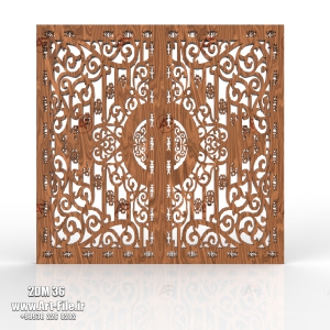 فروش فایل دوبعدی پنل ( مشبک ) 2DM36