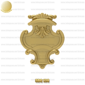 فروش فایل سه بعدی گل دکوری 3Dg128