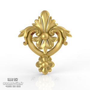 فروش فایل سه بعدی گل دکوری 3Dg157