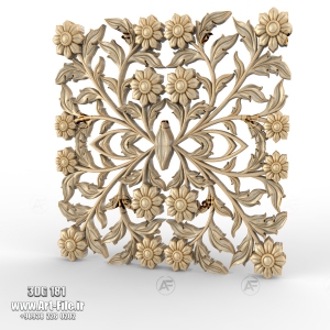 فروش فایل سه بعدی گل دکوری 3Dg181