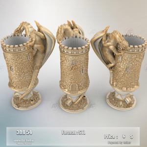 فروش فایل سه بعدی لیوان . ماگ . کوکسای  3dB54