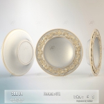 فروش فایل سه بعدی سینی دفرمه  3dB63