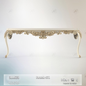 فروش فایل سه بعدی جلو مبلی و نهار خوری 3DAs23